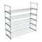 Simplify 5 Tier Stackable Shoe Rack 23206-GREY - alternate 1